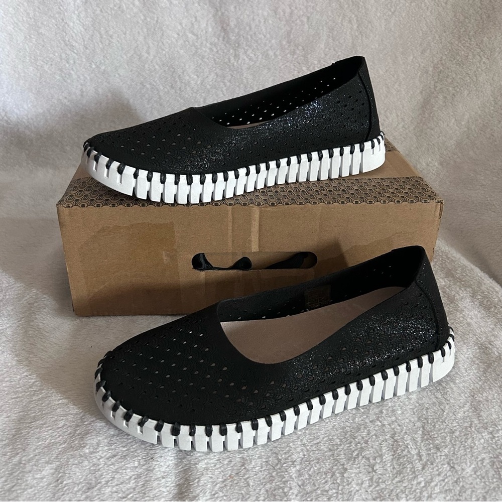 ILSE JACOBSEN Tulipu 0026 Women’s Shoes In Black Sz 36 (US 6) NIB